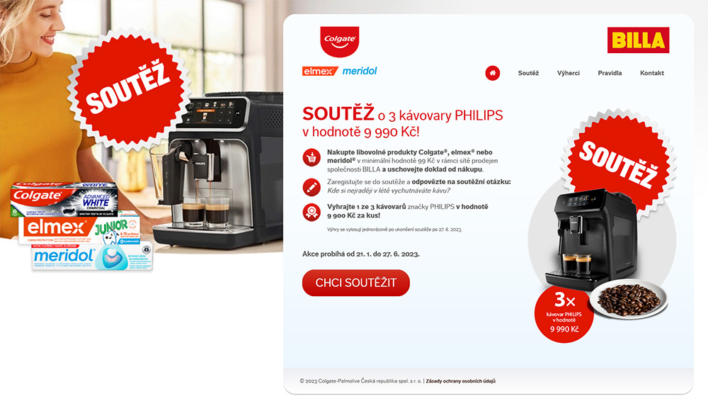 SOUTĚŽ o 3 kávovary PHILIPS v hodnotě 9 990 Kč!