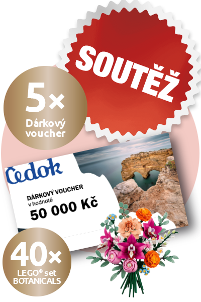 Zapojte se do SOUTĚŽE o zájezdy v hodnotě 50 000 Kč nebo Lego sety